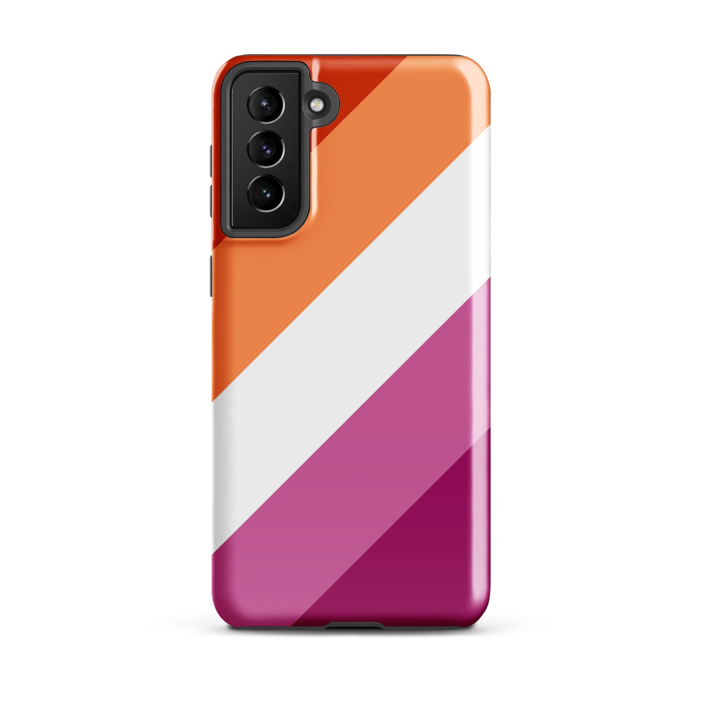 Lesbian Pride Tough Cell Phone Case for Samsung Galaxy Samsung Galaxy S21 Plus Lesbian lesbian-pride-tough-cell-phone-case-for-samsung-galaxy-s21-plus-front