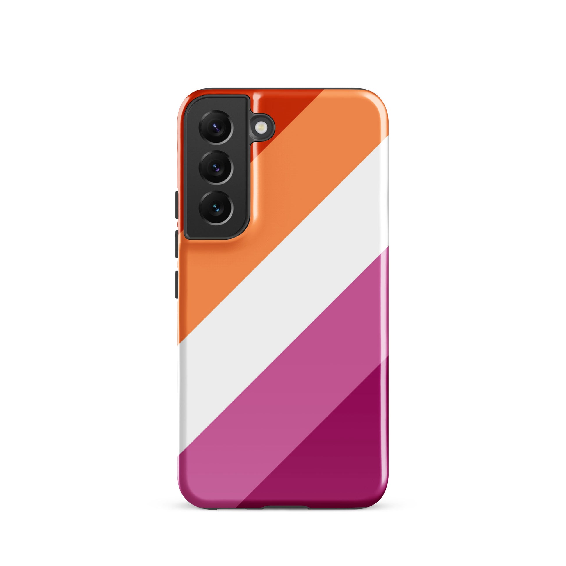 Lesbian Pride Tough Cell Phone Case for Samsung Galaxy Samsung Galaxy S22 Lesbian lesbian-pride-tough-cell-phone-case-for-samsung-galaxy-s22-front