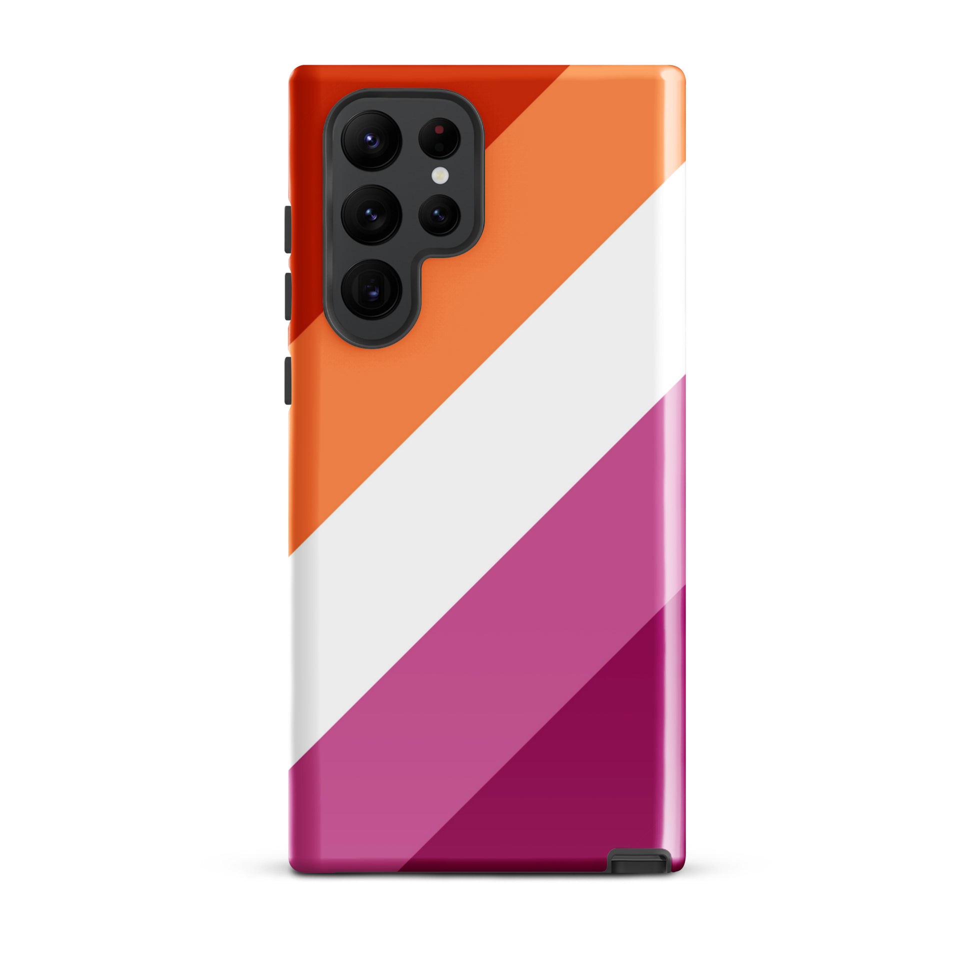 Lesbian Pride Tough Cell Phone Case for Samsung Galaxy Samsung Galaxy S22 Ultra Lesbian lesbian-pride-tough-cell-phone-case-for-samsung-galaxy-s22-ultra-front