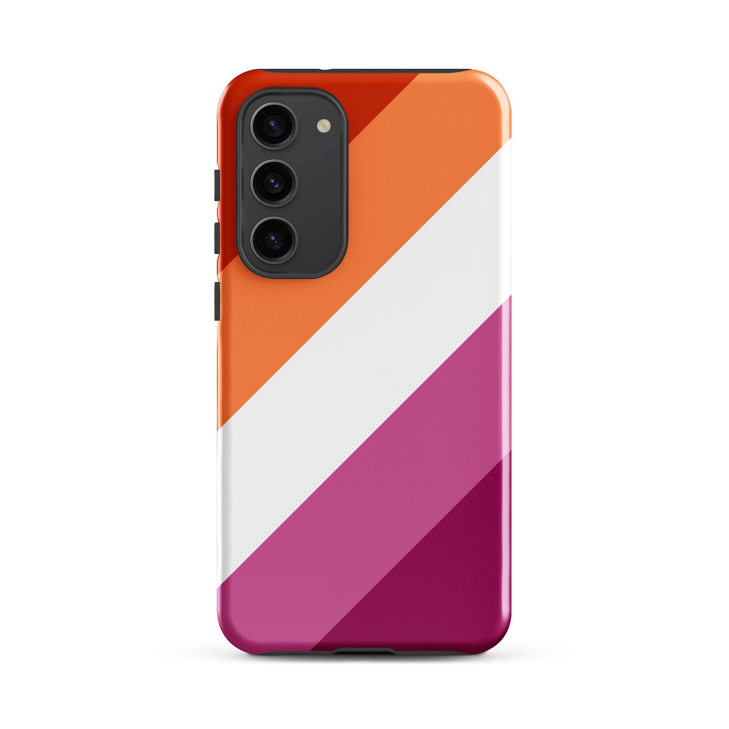 Lesbian Pride Tough Cell Phone Case for Samsung Galaxy Samsung Galaxy S23 Plus Lesbian lesbian-pride-tough-cell-phone-case-for-samsung-galaxy-s23-plus-front