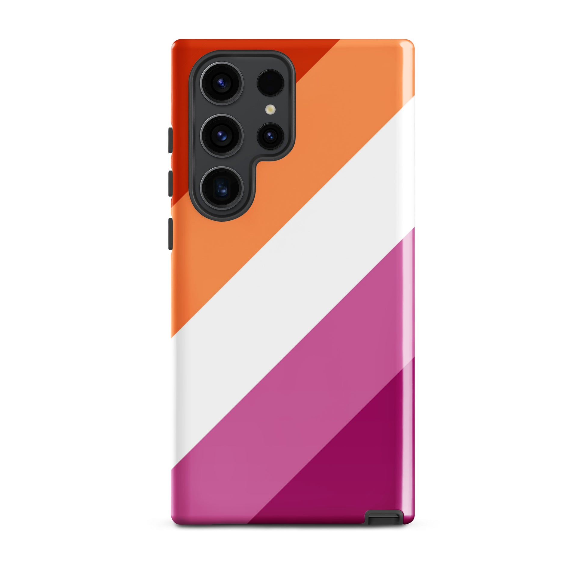 Lesbian Pride Tough Cell Phone Case for Samsung Galaxy Samsung Galaxy S23 Ultra Lesbian lesbian-pride-tough-cell-phone-case-for-samsung-galaxy-s23-ultra-front