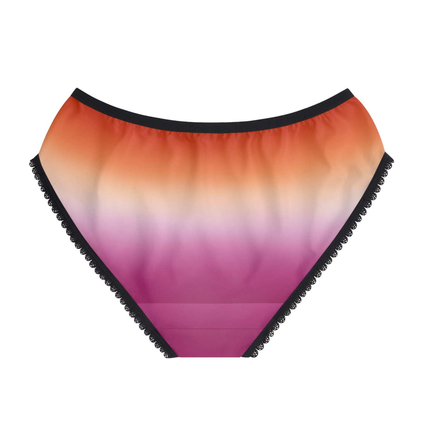 Lesbian Pride Women's Bikini Briefs Panties lesbian-pride-womens-bikini-briefs-panties-back