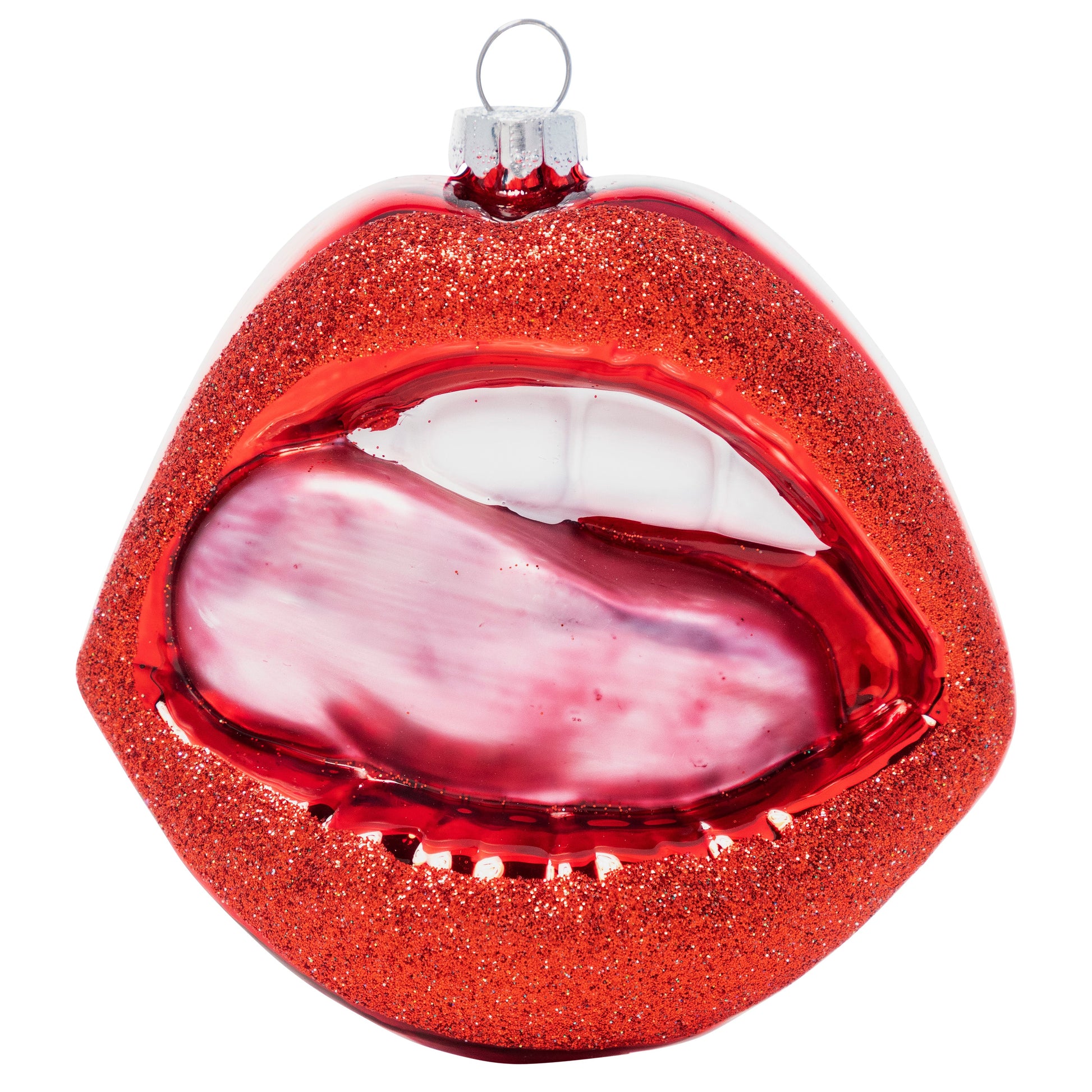 Let There Be Lips - Hand-Blown Glass Holiday Ornament let-there-be-lips-hand-blown-glass-holiday-christmas-ornament-back