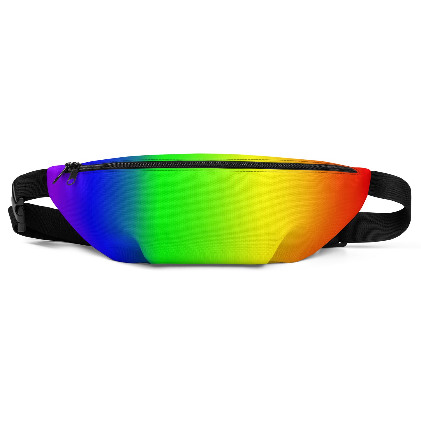 LGBTQ Pride Crossbody Fanny Pack - Ombre Pride lgbtq-pride-crossbody-fanny-pack-ombre-front Fanny Pack