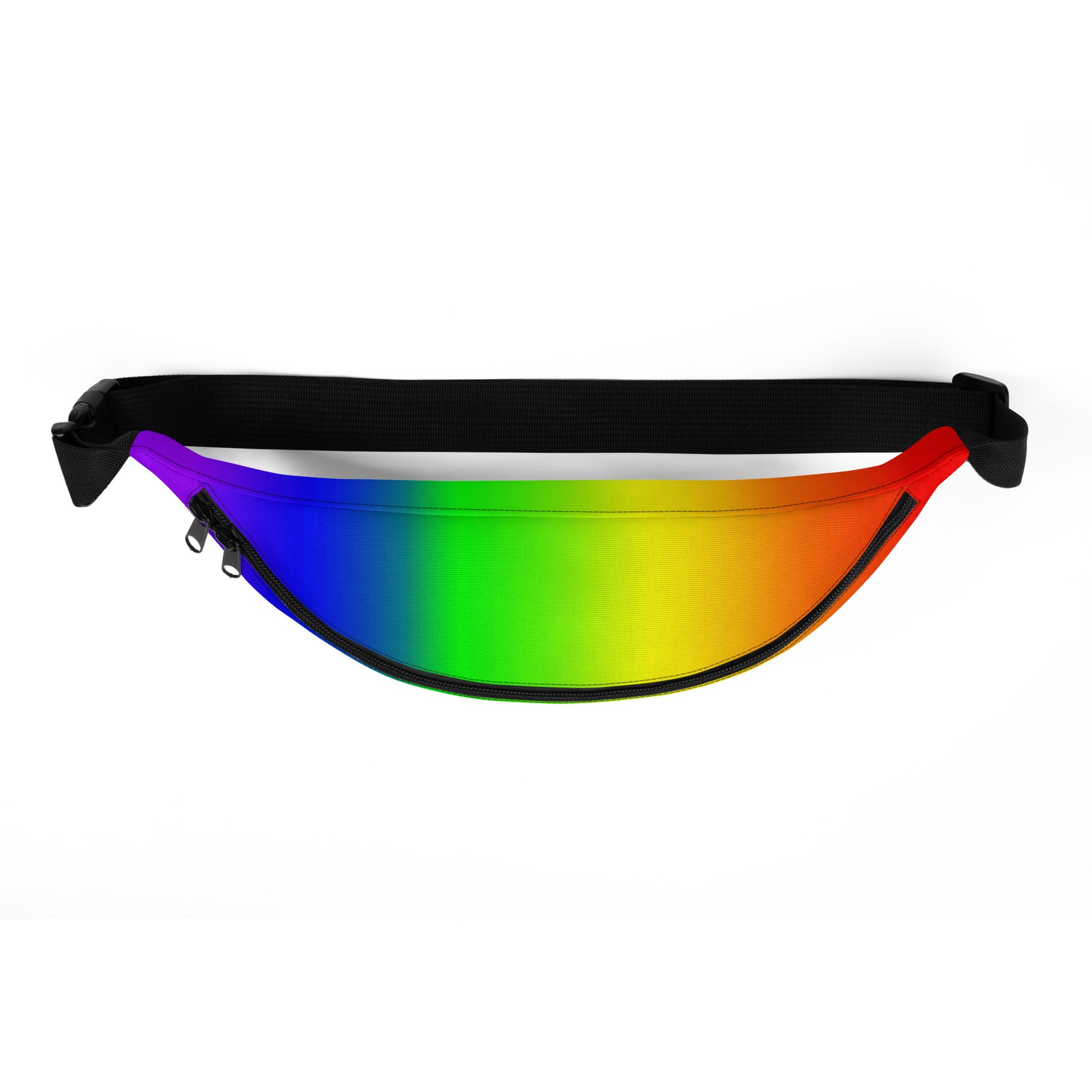 LGBTQ Pride Crossbody Fanny Pack - Ombre lgbtq-pride-crossbody-fanny-pack-ombre-top Fanny Pack