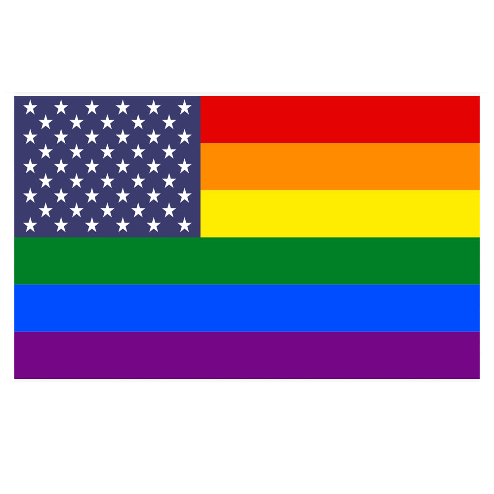 LGBTQ Pride Flag 3x5 - USA New Glory American Flag Pride 3x5 lgbtq-pride-flag-usa-new-glory-american-flag