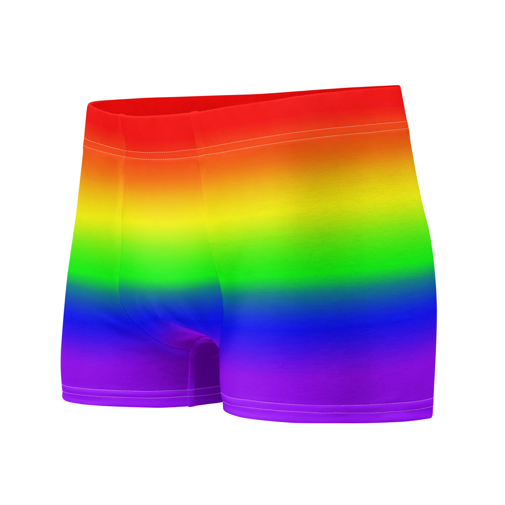 LGBTQ Pride Boxer Briefs Underwear in Ombre lgbtq-pride-mens-boxer-briefs-underwear-in-ombre-left-front