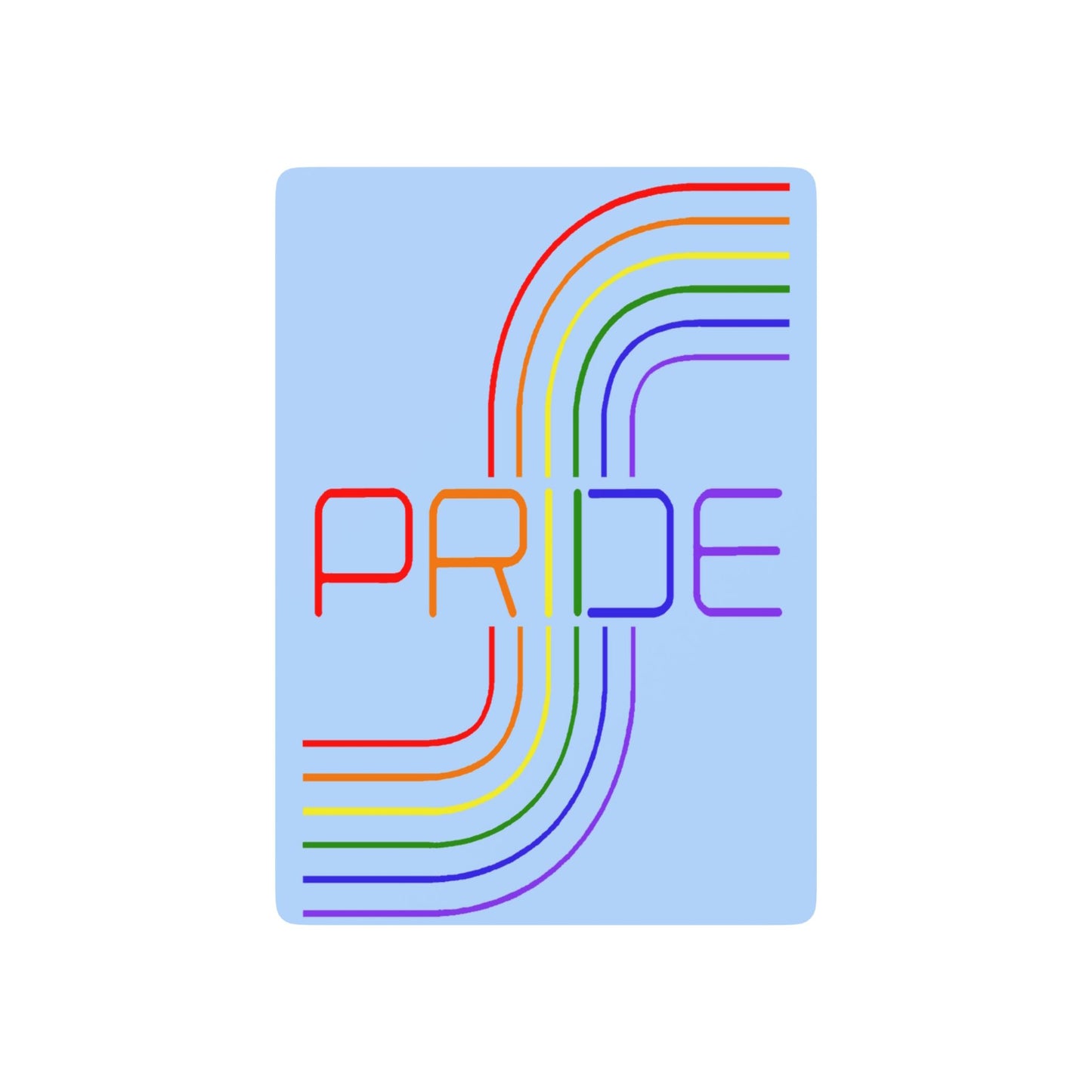 LGBTQ Pride Poker Playing Cards 2.5" x 3.5" Pride Semi Glossy lgbtq-pride-poker-playing-cards-detail
