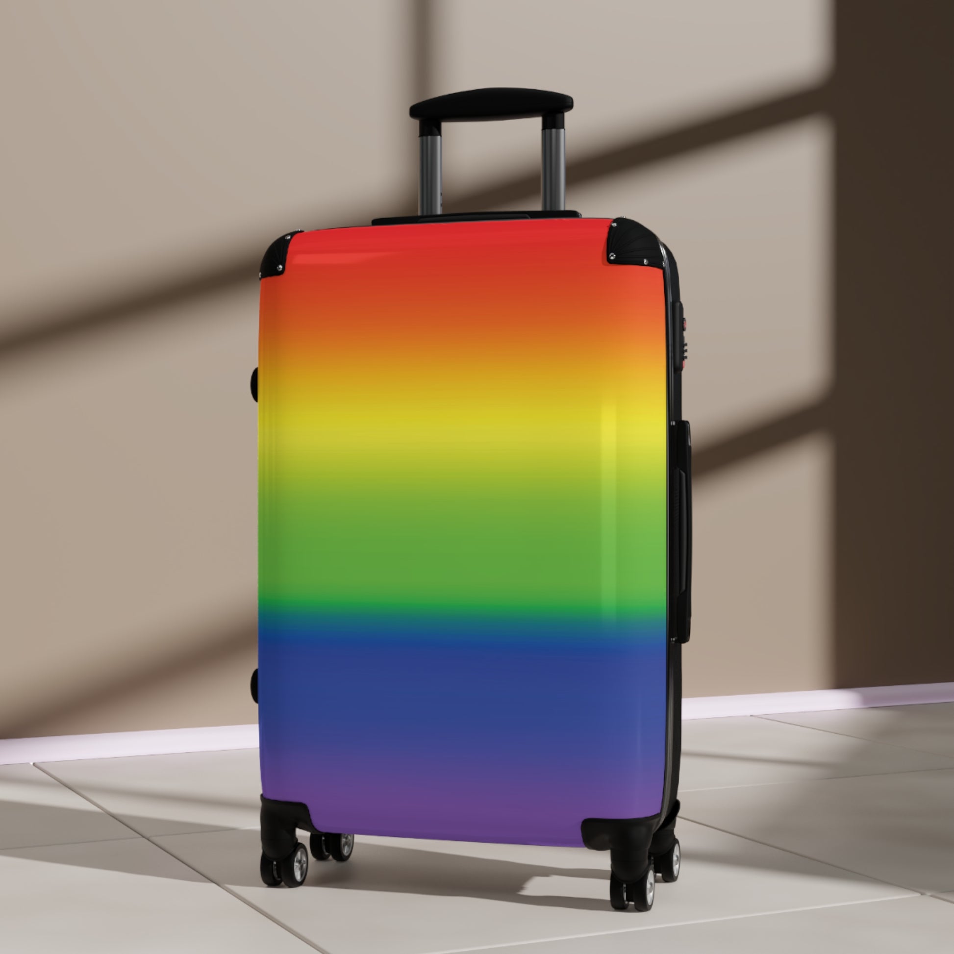 LGBTQ Pride Hard-Shell Suitcase - Ombre 10969153450557861439_2048 Bags