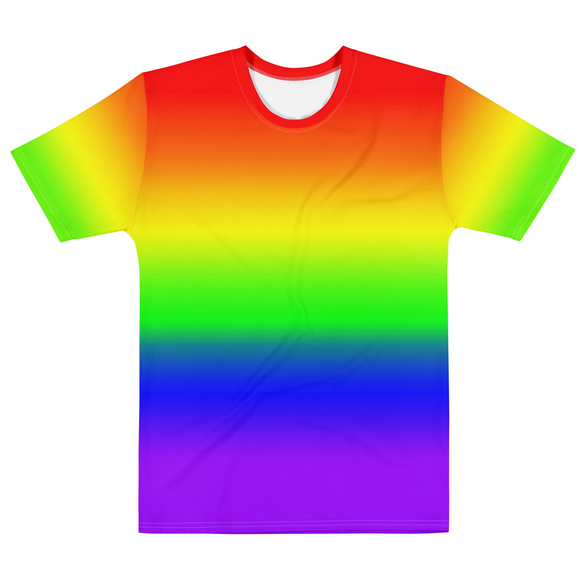 LGBTQ Pride T-Shirt in Rainbow Ombre - Unisex Pride lgbtq-pride-t-shirt-in-rainbow-ombre-unisex-t-shirt-front Tee