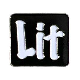 Lit Enamel Lapel Pin