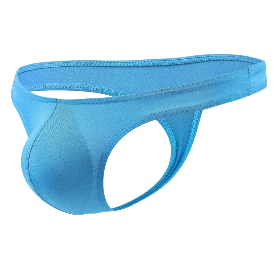 Blue men's underwear on a white background