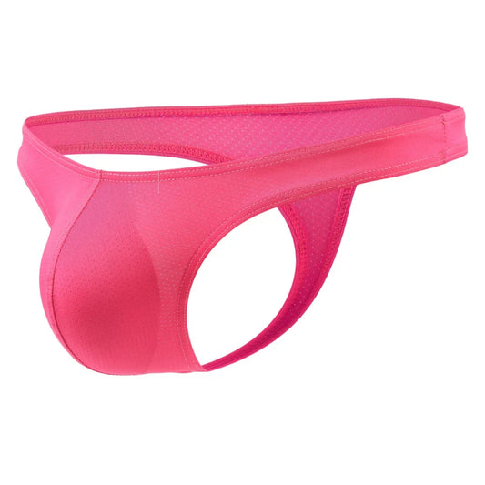 Pink men's underwear on a white background