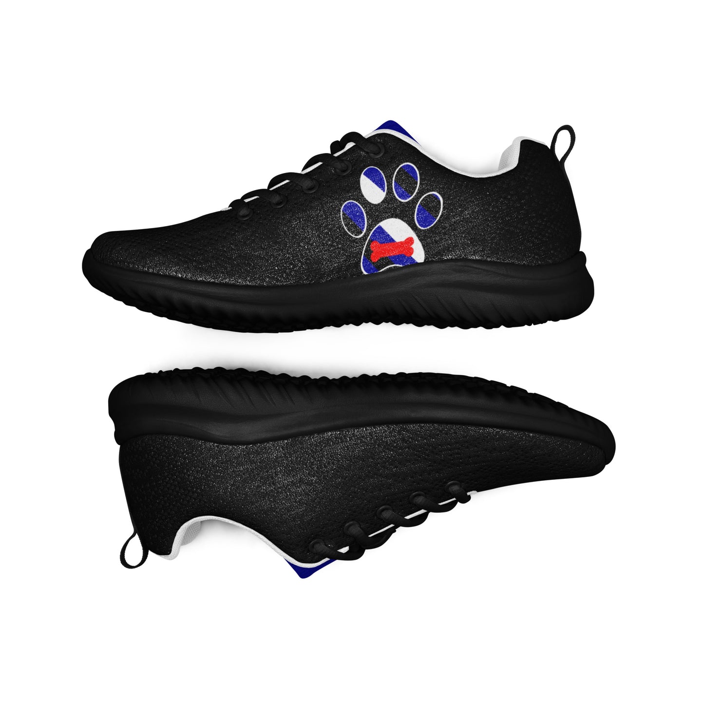 Puppy Pup Play Men’s Athletic Shoes mens-athletic-shoes-black-front-6764bc00b12d0