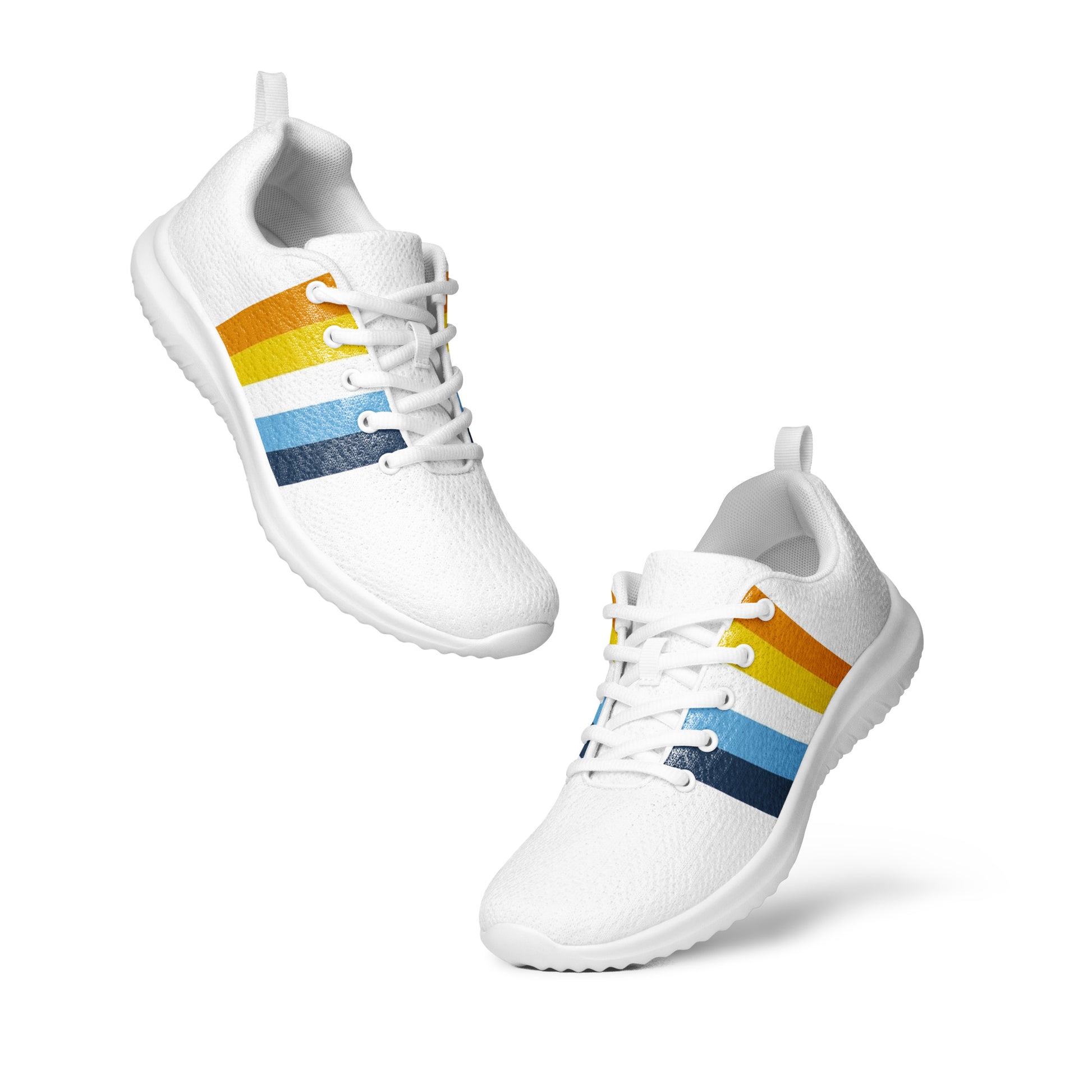 Aroace Pride Flag Men’s Athletic Shoes mens-athletic-shoes-white-front-64a779be3d765