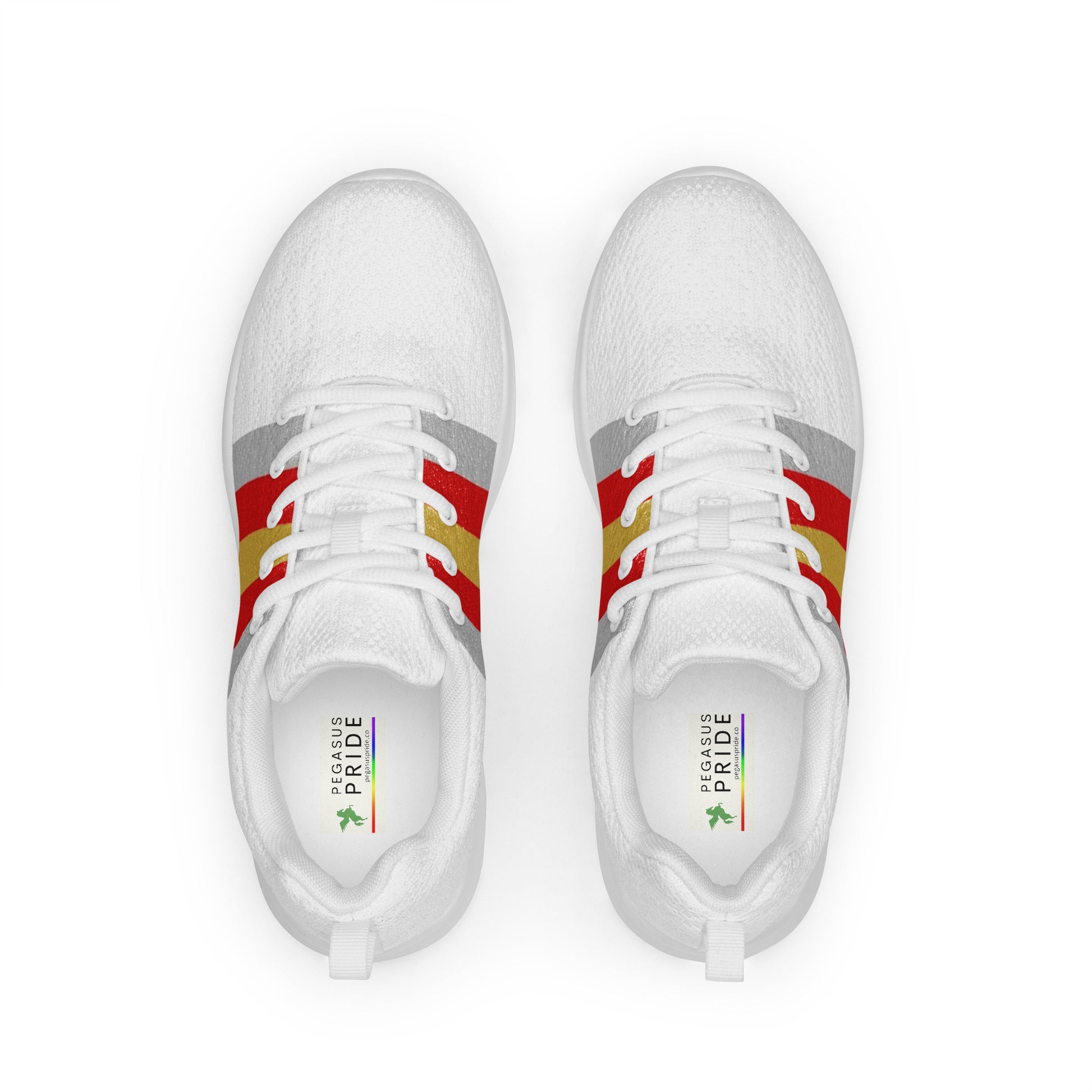 Proculsexual Pride Flag Men’s Athletic Shoes Proculsexual mens-athletic-shoes-white-front-64a89223f1e89