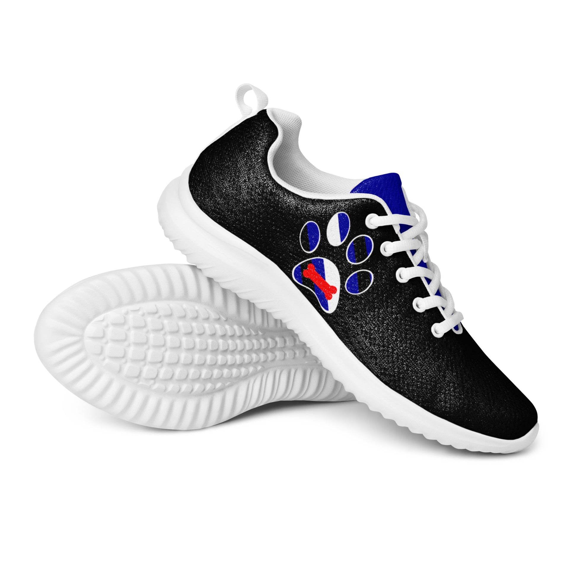 Puppy Pup Play Men’s Athletic Shoes mens-athletic-shoes-white-front-6764bc00b1983