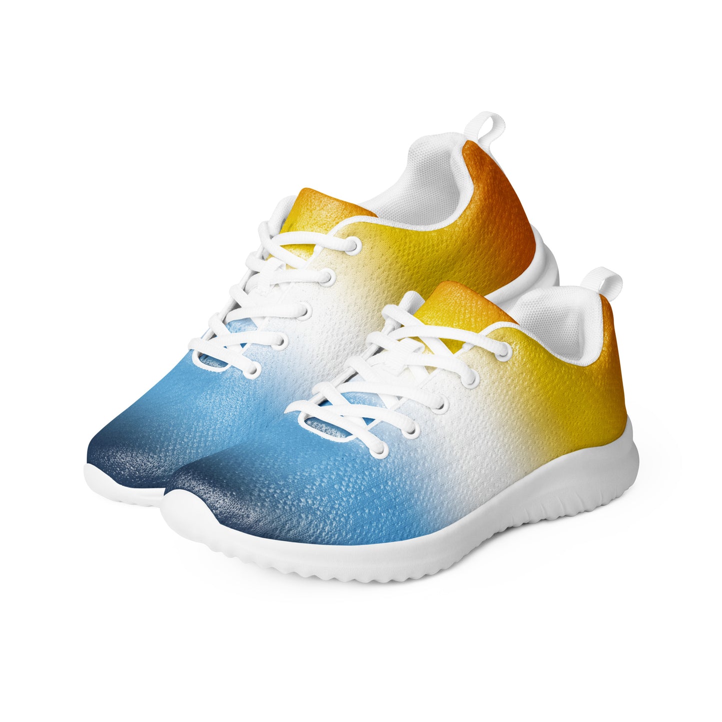 Aroace Pride Men’s Athletic Shoes Ombre mens-athletic-shoes-white-left-front-64a77948f02fb