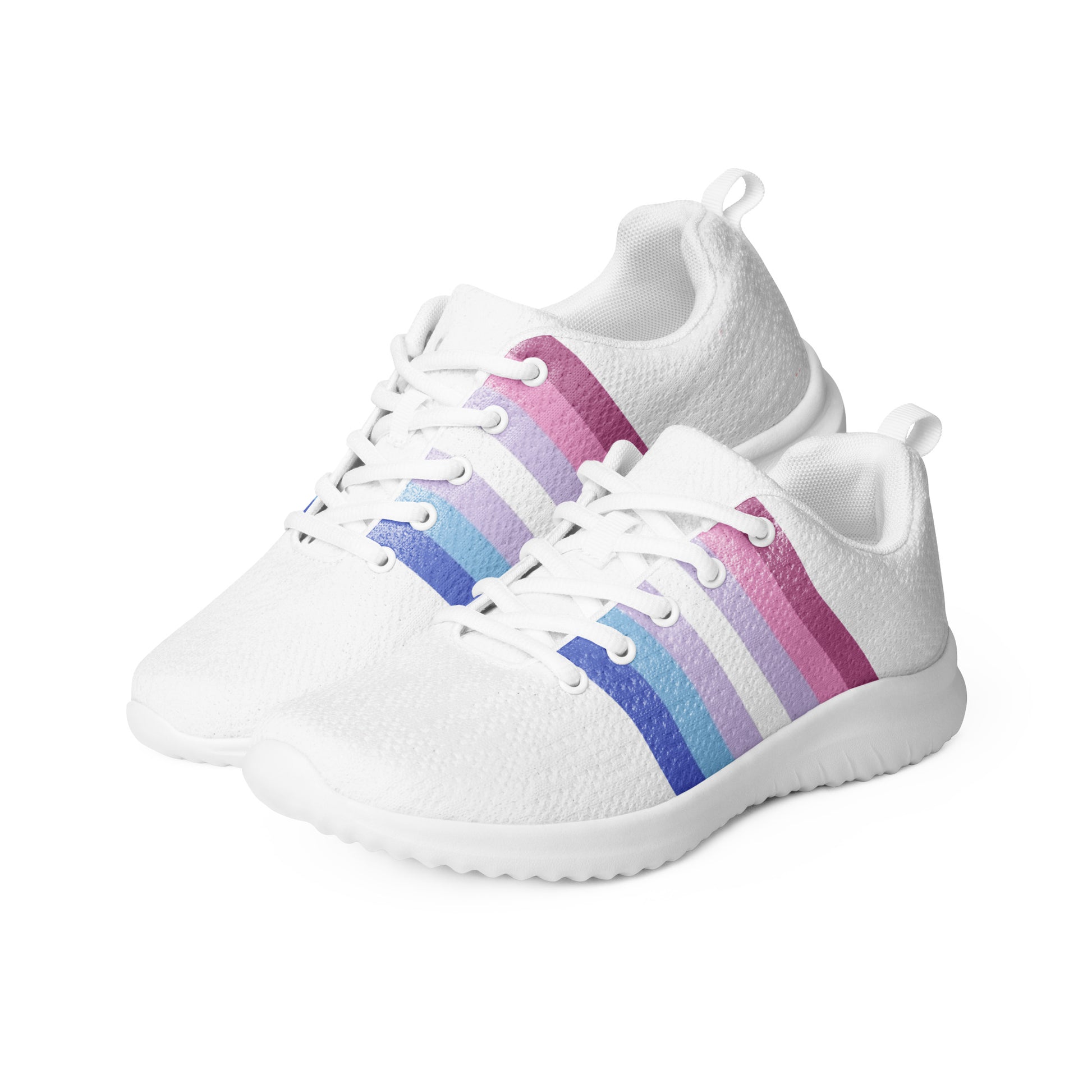 Bigender Pride Flag Men’s Athletic Shoes mens-athletic-shoes-white-left-front-64a77b5990878