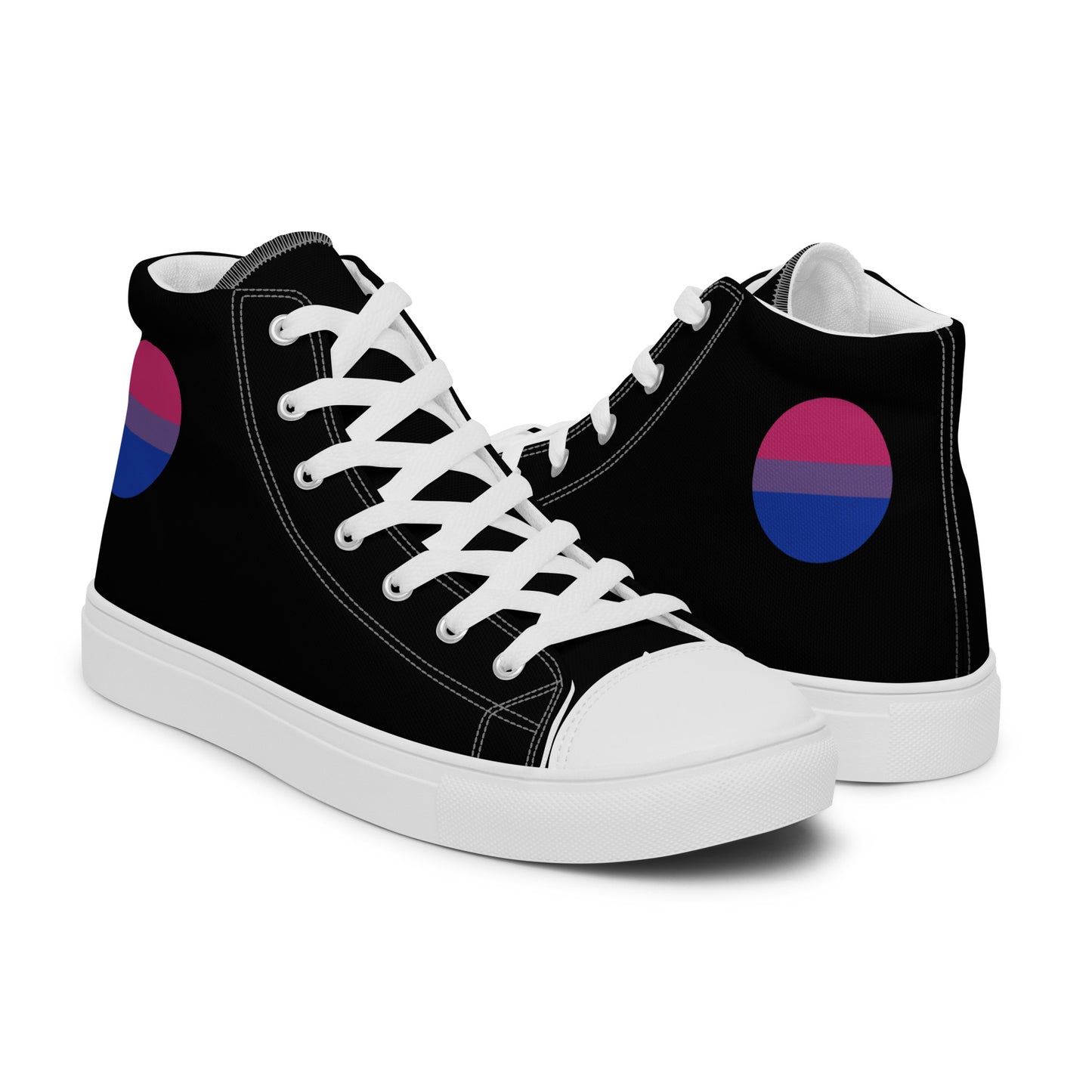 Bisexual Bi Men’s High Top Canvas Athletic Shoes mens-high-top-canvas-shoes-white-right-657e5fc764112