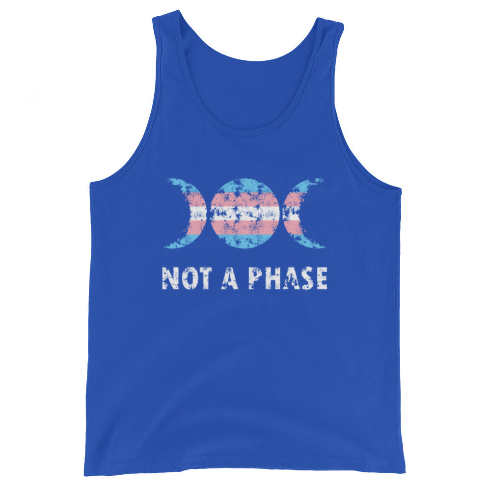 Transgender Trans Pride Tank Top - Not A Phase True Royal Transgender mens-staple-tank-top-true-royal-front-648d0ee82bdae