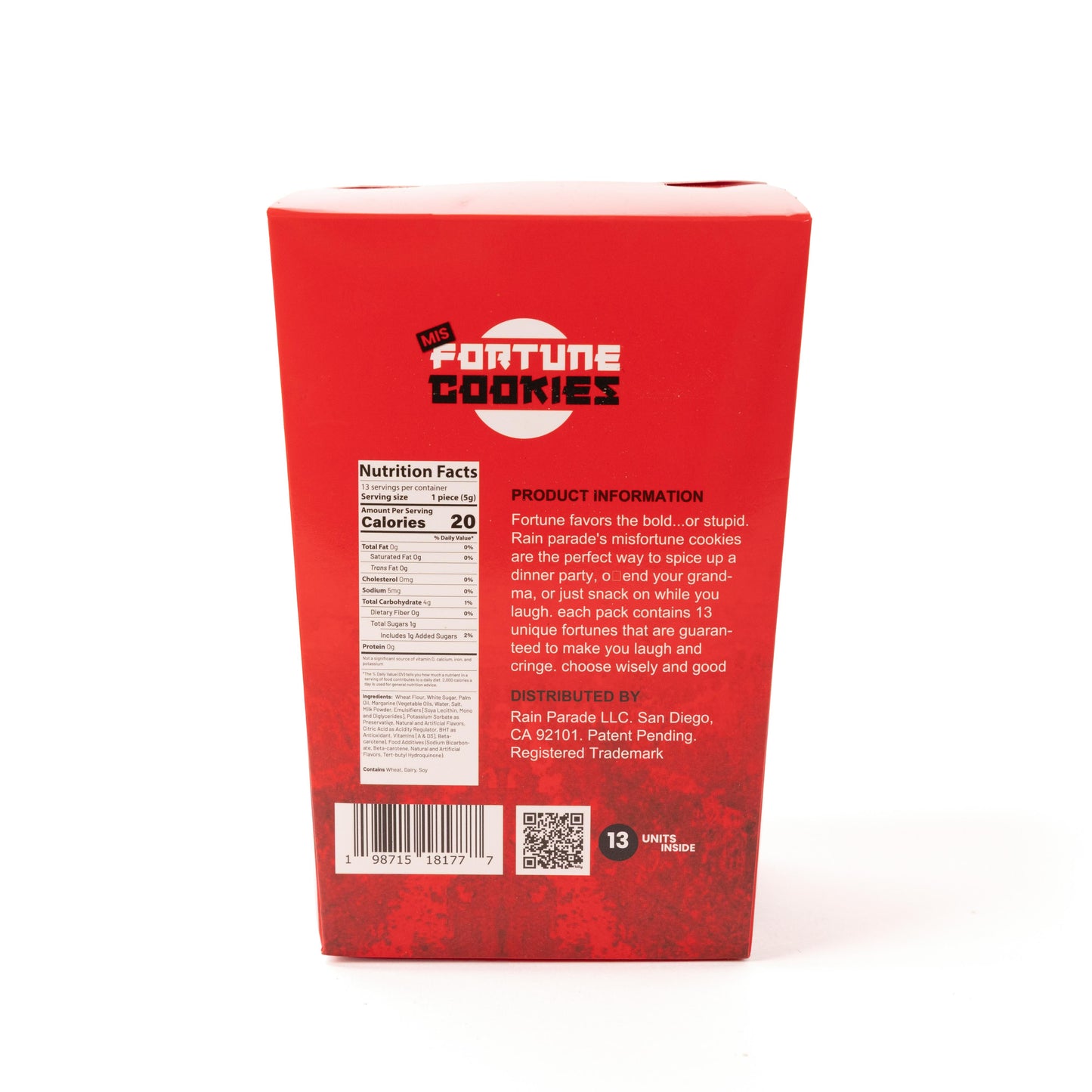 Misfortune Cookies - Novelty misfortune-fortune-cookies-novelty-funny-back-ingredients