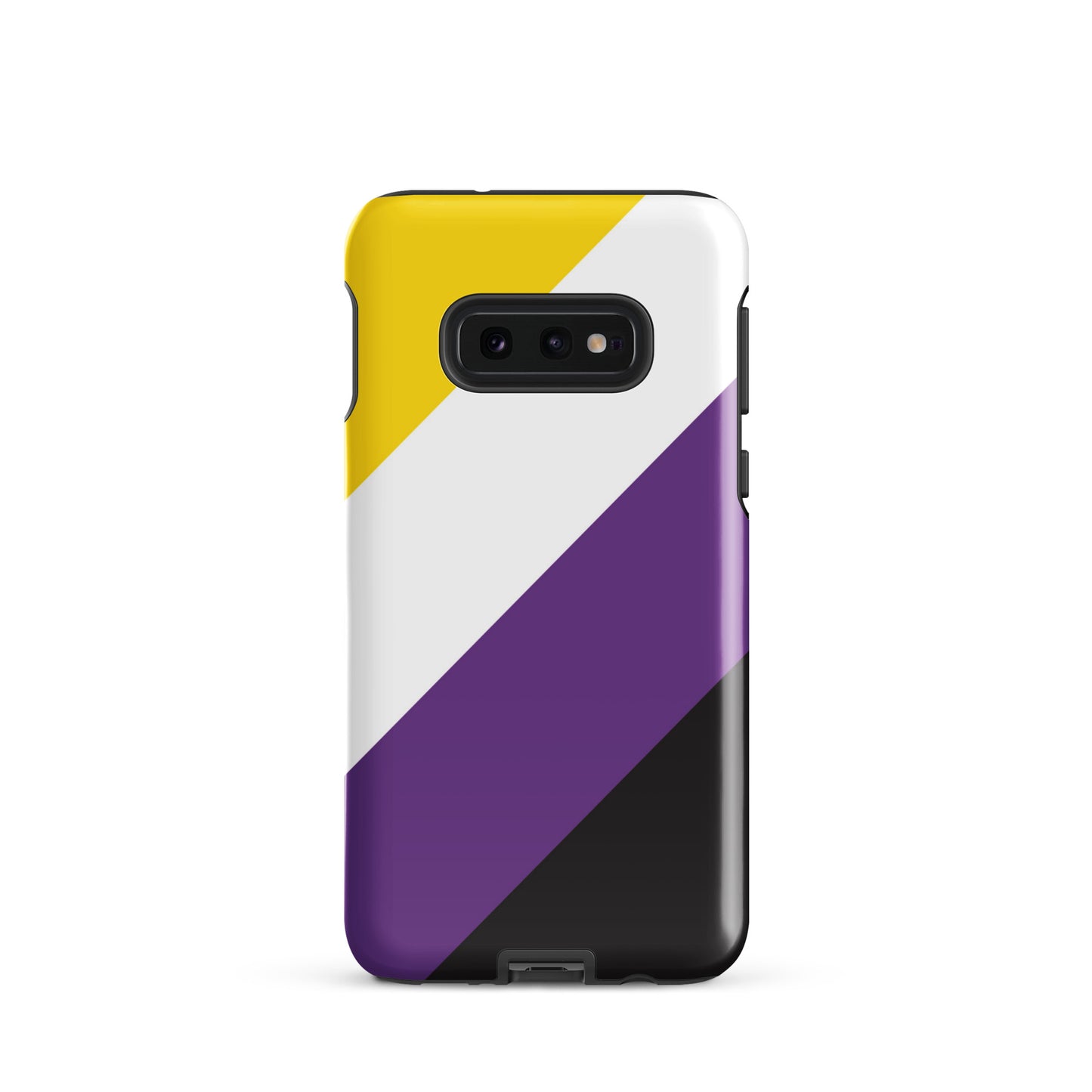 Nonbinary Enby Pride Tough Phone Case for Samsung Galaxy Samsung Galaxy S10e Nonbinary nonbinary-enby-pride-tough-phone-case-for-samsung-galaxy-s10e-front