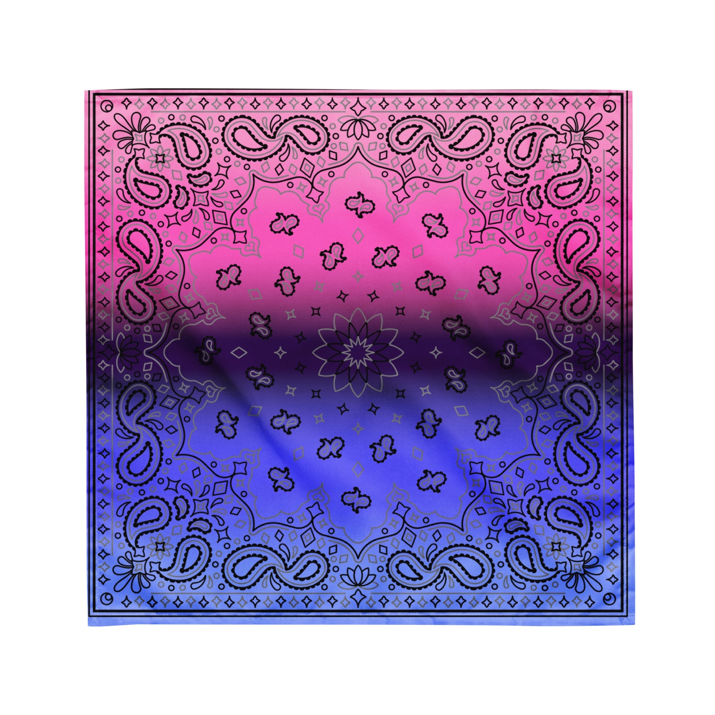 Omnisexual Pride Paisley Bandana M Omnisexual omnisexual-pride-Bandana-medium Bandana