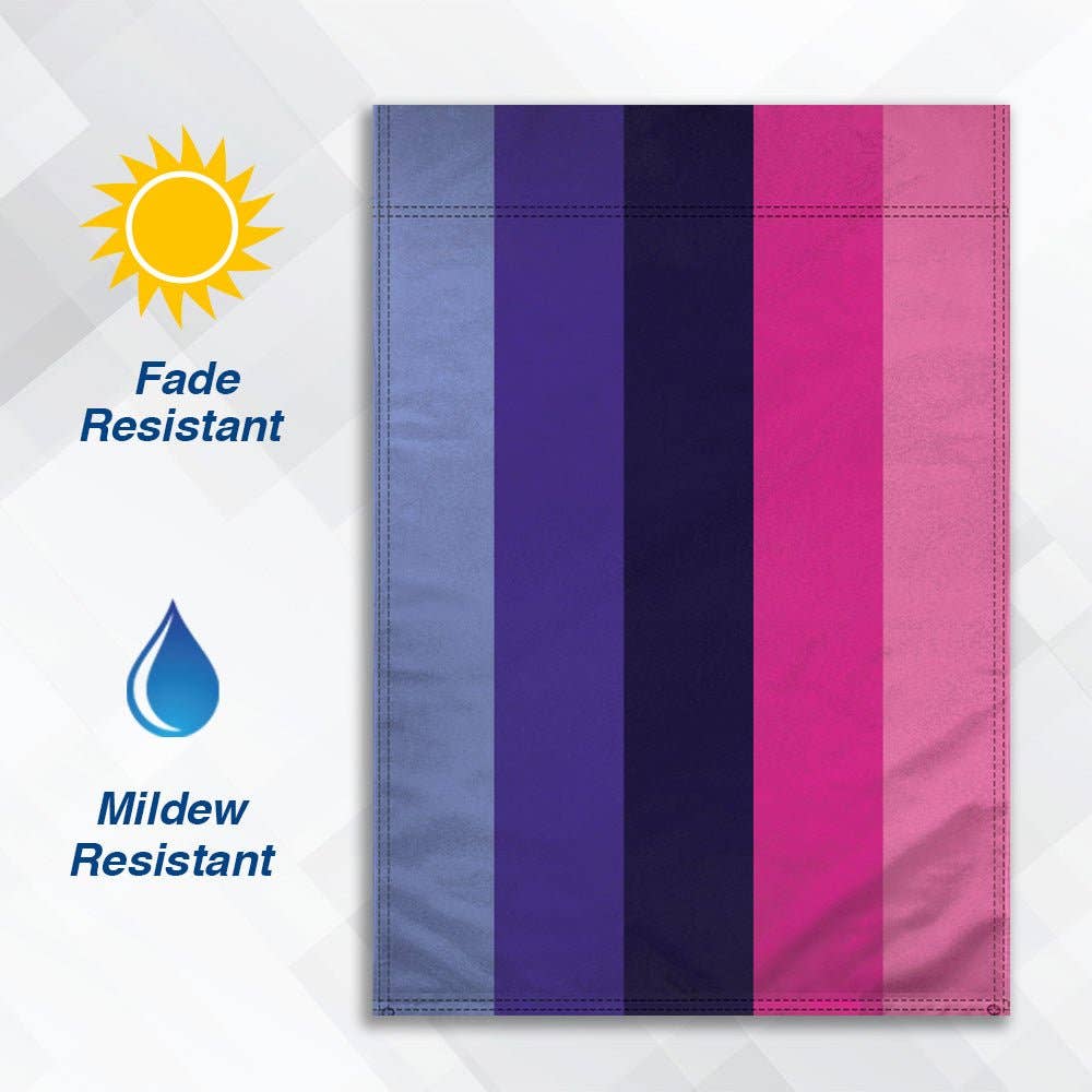 Omnisexual Pride Garden Flag 12x18in omnisexual-pride-garden-flag-12x18in-detail Garden Flag