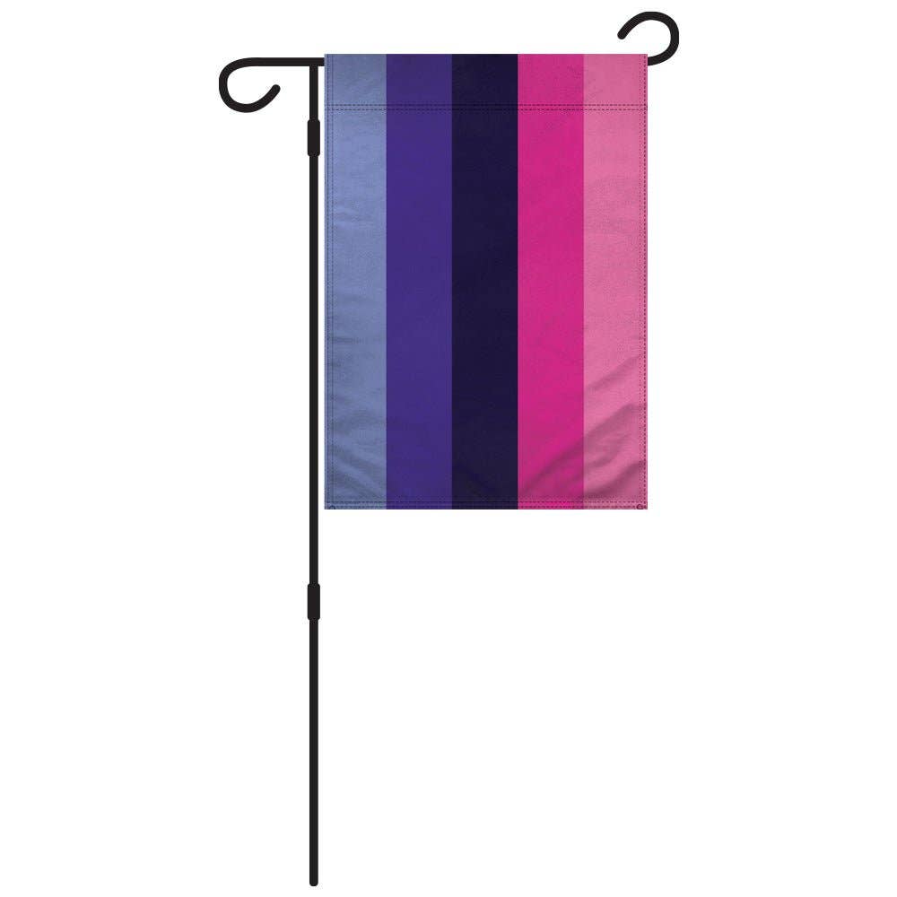 Omnisexual Pride Garden Flag 12x18in Omnisexual Flag with Garden Flag Pole omnisexual-pride-garden-flag-12x18in-pole Garden Flag