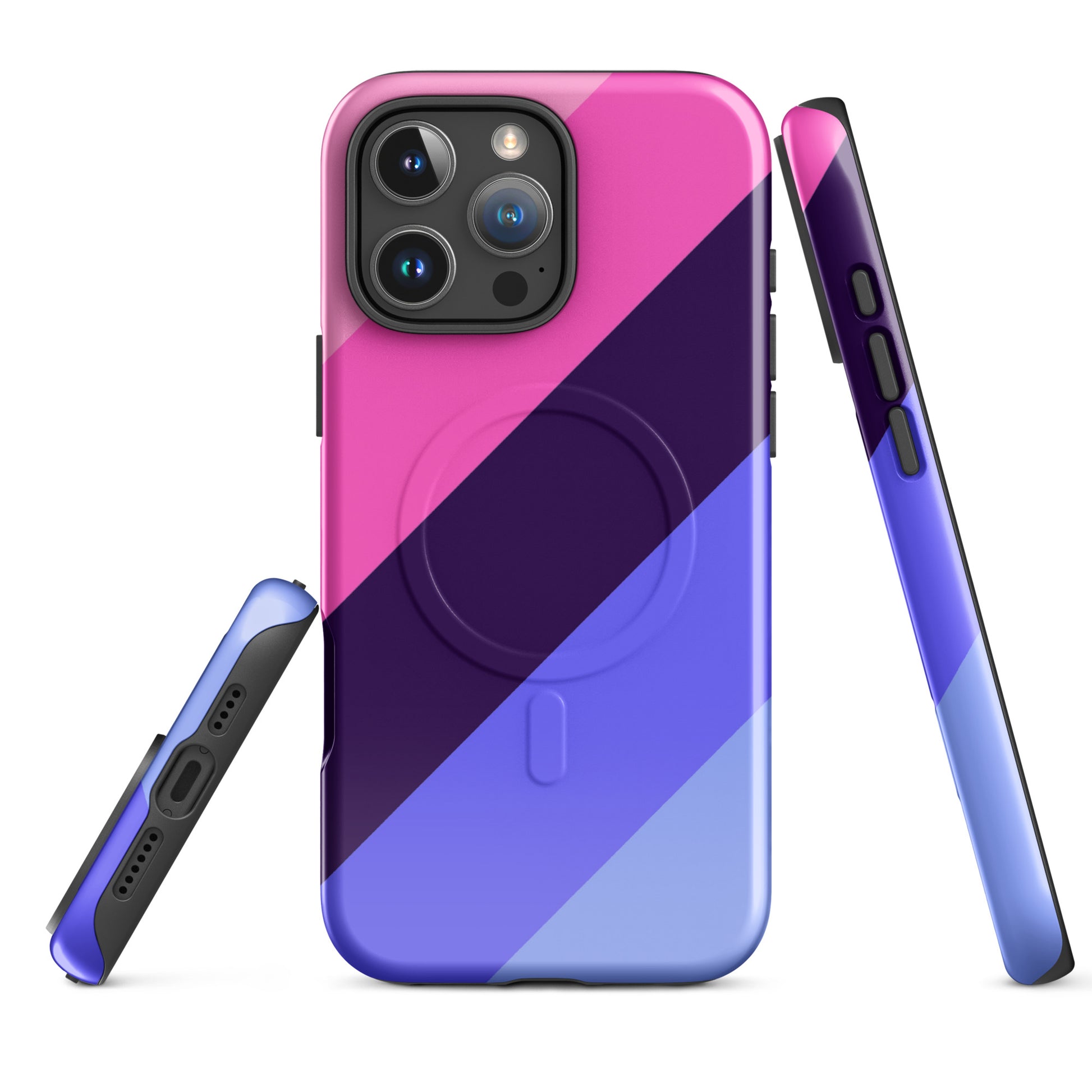 Omnisexual Pride MagSafe® Tough Phone Case for Apple iPhone® iPhone 16 Pro Max Omnisexual omnisexual-pride-magsafe-tough-phone-case-for-apple-iphone-16-pro-max-front