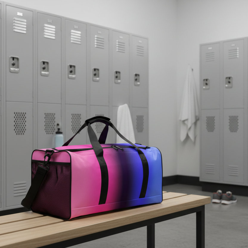 Omnisexual Pride Weekender Duffel Bag in Ombre omnisexual-pride-weekender-duffel-bag-in-ombre-right-front