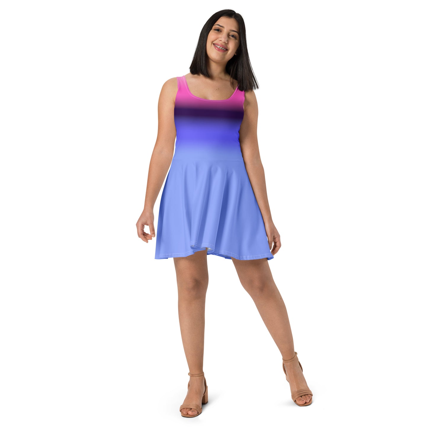 Omnisexual Skater Dress omnisexual-skater-dress-front-lifestyle