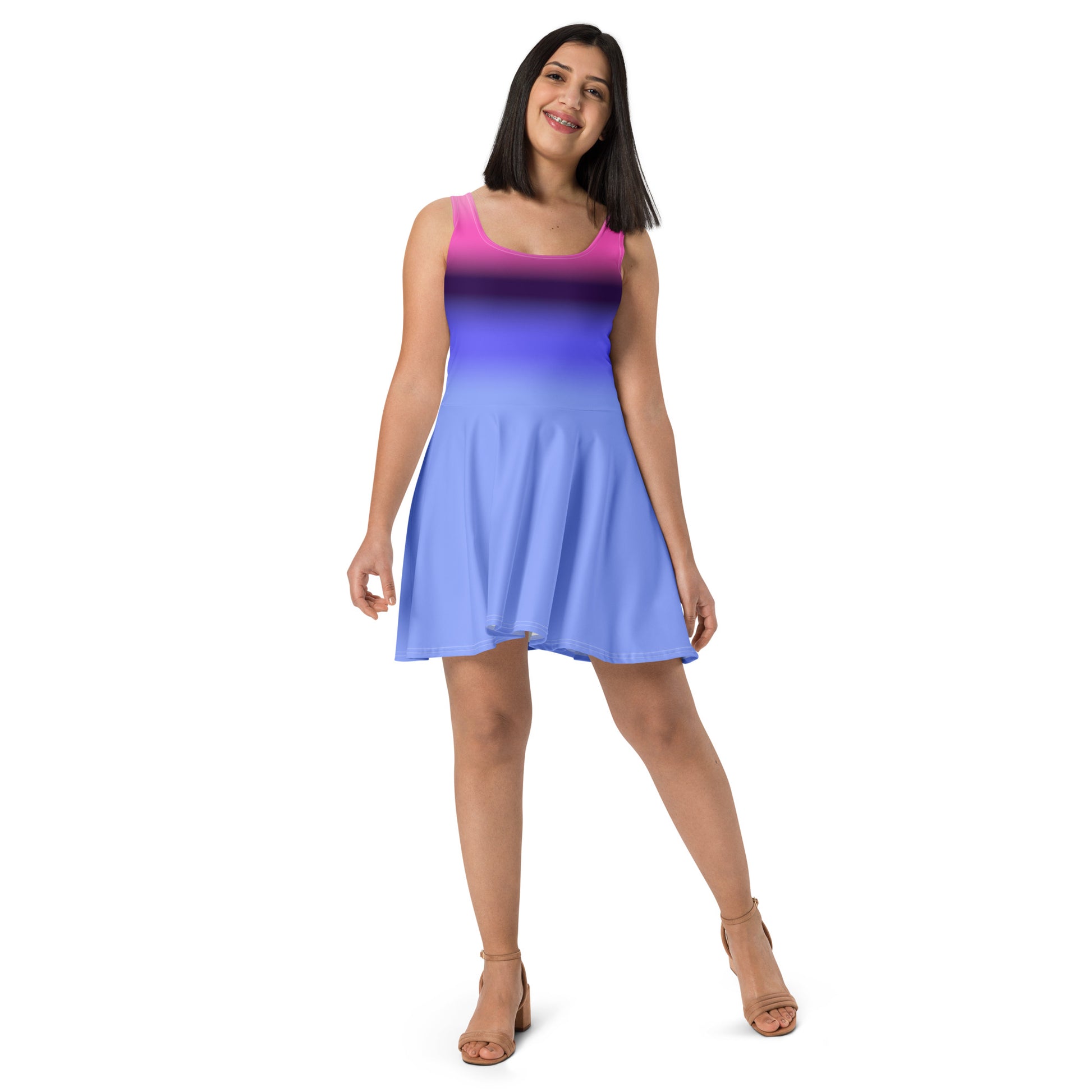 Omnisexual Skater Dress omnisexual-skater-dress-front-lifestyle