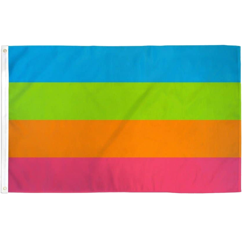 Panromantic Pride Flag 3x5 Panromantic panromantic-pride-flag-3x5-front Flags
