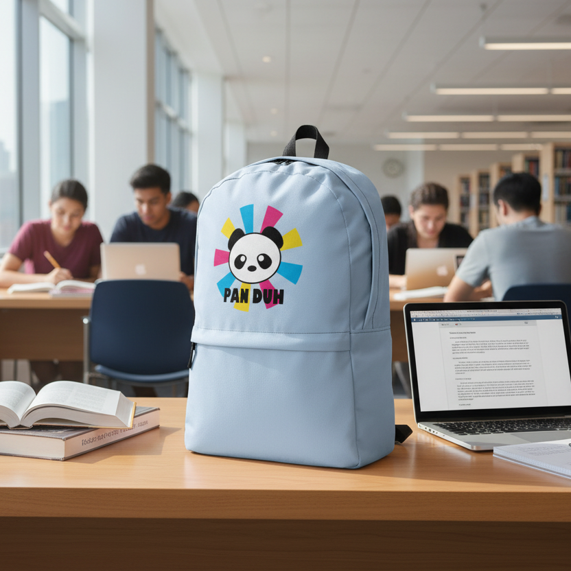 Pansexual Pan Pride Backpack - Pan Duh pansexual-Pride-Backpack-pan-duh-left