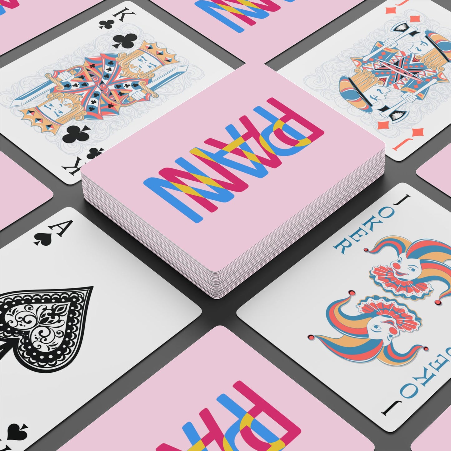 Pansexual Pan Poker Playing Cards pansexual-pan-poker-playing-cards-game-night