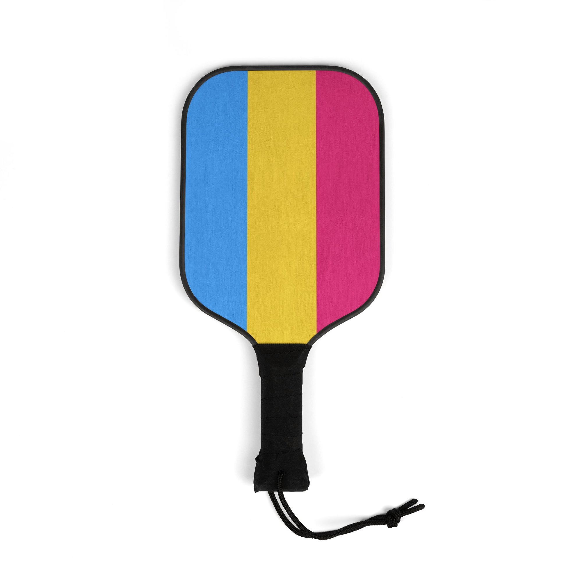 Pansexual Pan Pride Pickleball Paddle Set with Balls pansexual-pan-pride-pickleball-paddle-set-with-balls-single-paddle