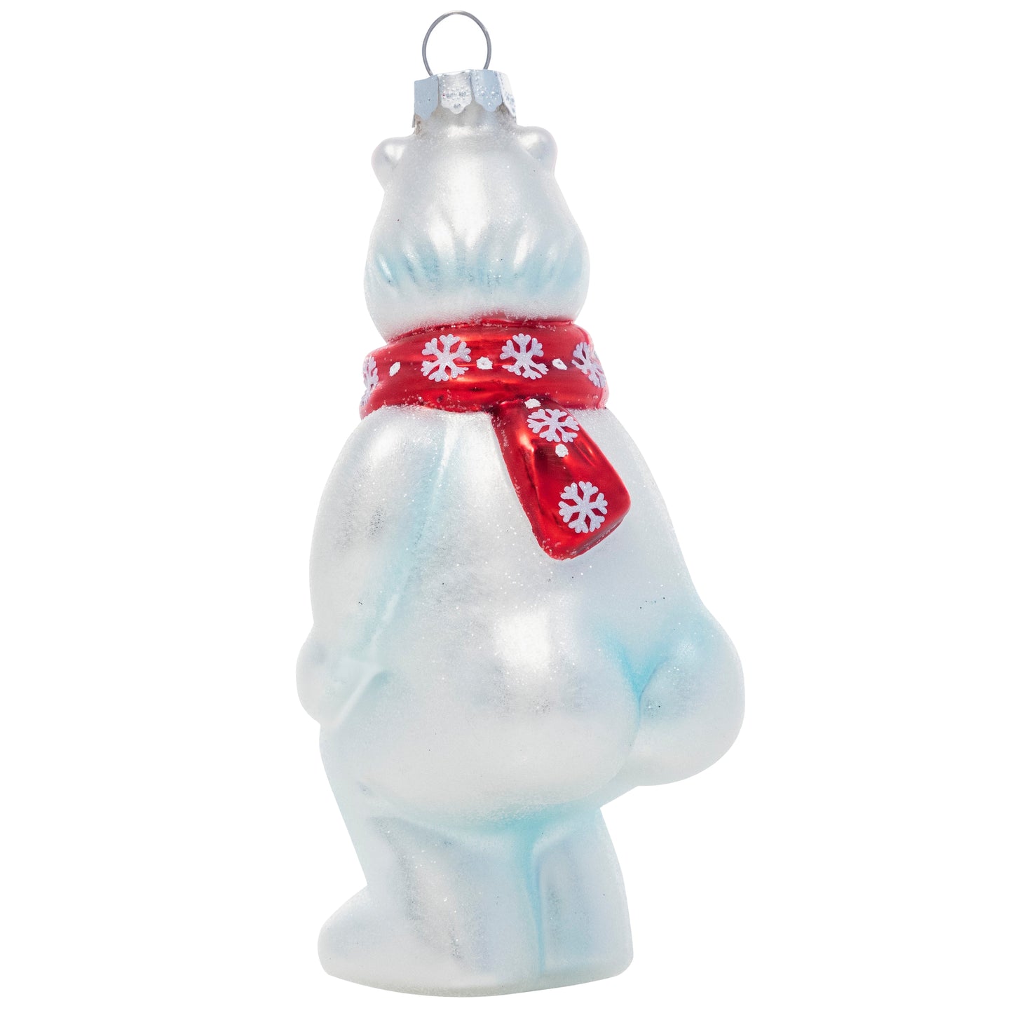 Polar Bear Twerk - Hand Blown Glass Holiday Ornament polar-bear-twerk-hand-blown-glass-holiday-christmas-ornament-back
