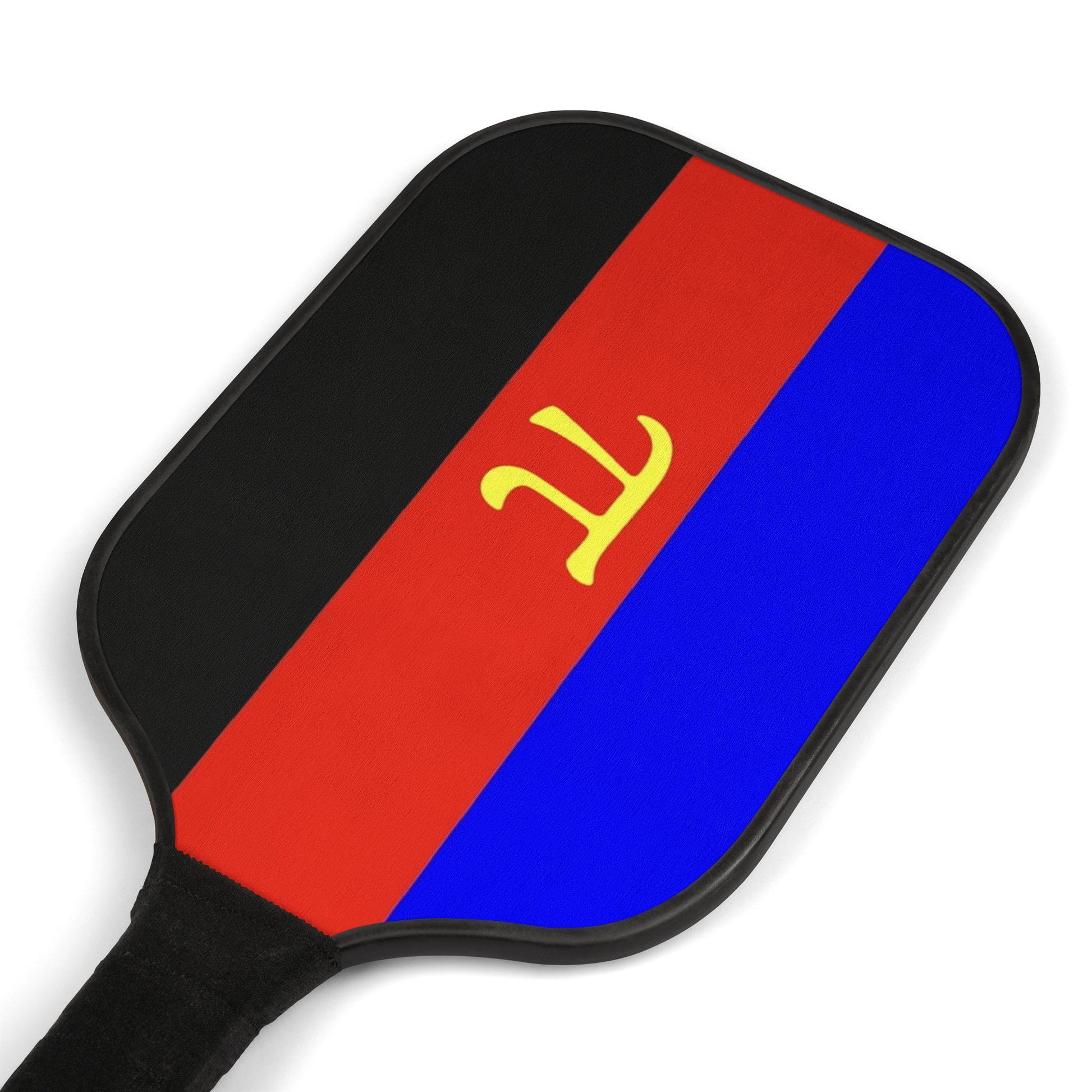 Polyamory Pride Pickleball Paddle Set with Balls polyamory-pride-pickleball-paddle-set-with-balls-details