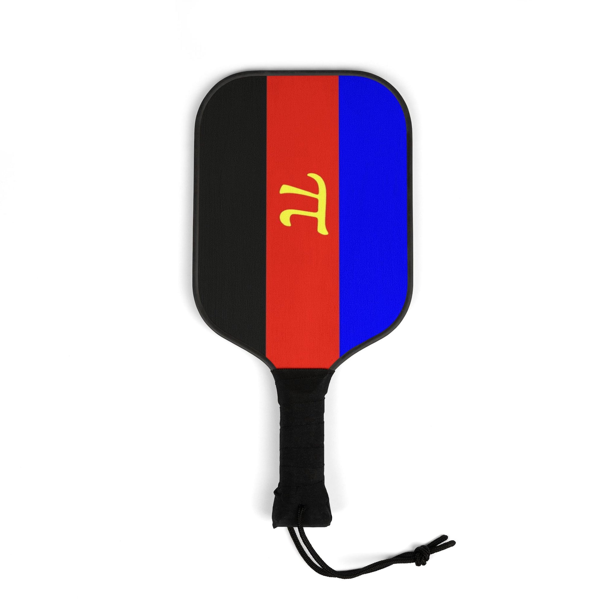 Polyamory Pride Pickleball Paddle Set with Balls polyamory-pride-pickleball-paddle-set-with-balls-single-paddle