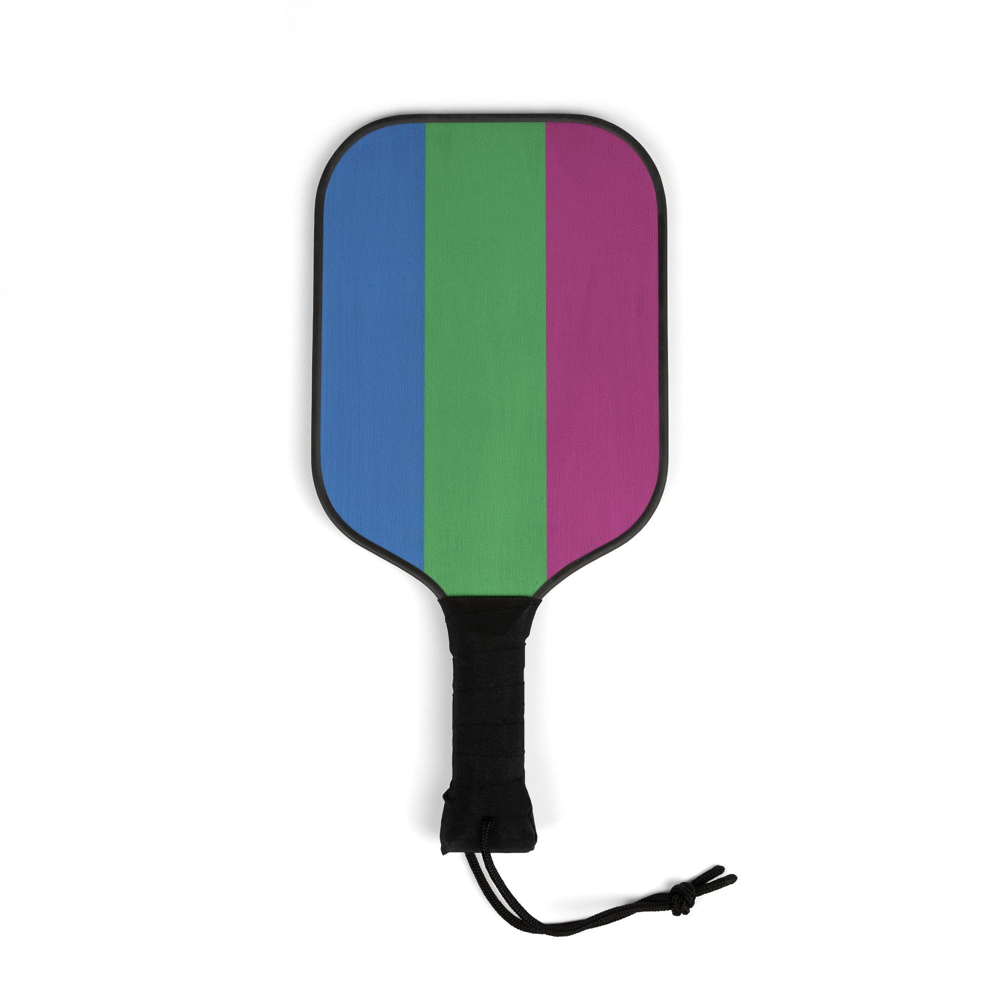 Polysexual Poly Pride Pickleball Paddle Set with Balls polysexual-poly-pride-pickleball-paddle-set-with-balls-single-paddle