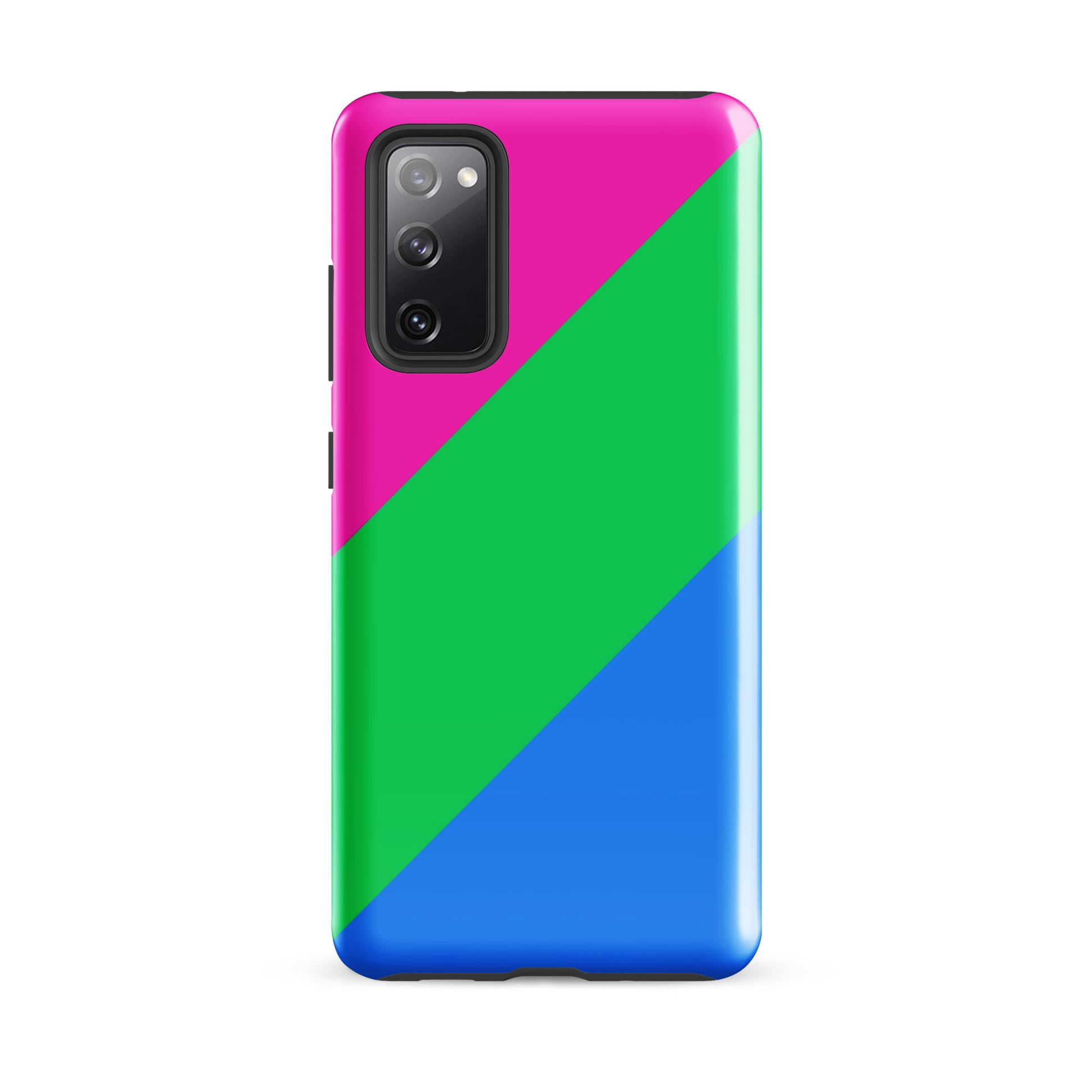 Polysexual Poly Pride Tough Cell Phone Case for Samsung Galaxy Samsung Galaxy S20 FE Polysexual polysexual-poly-pride-tough-cell-phone-case-for-samsung-galaxy-s20-fe-front
