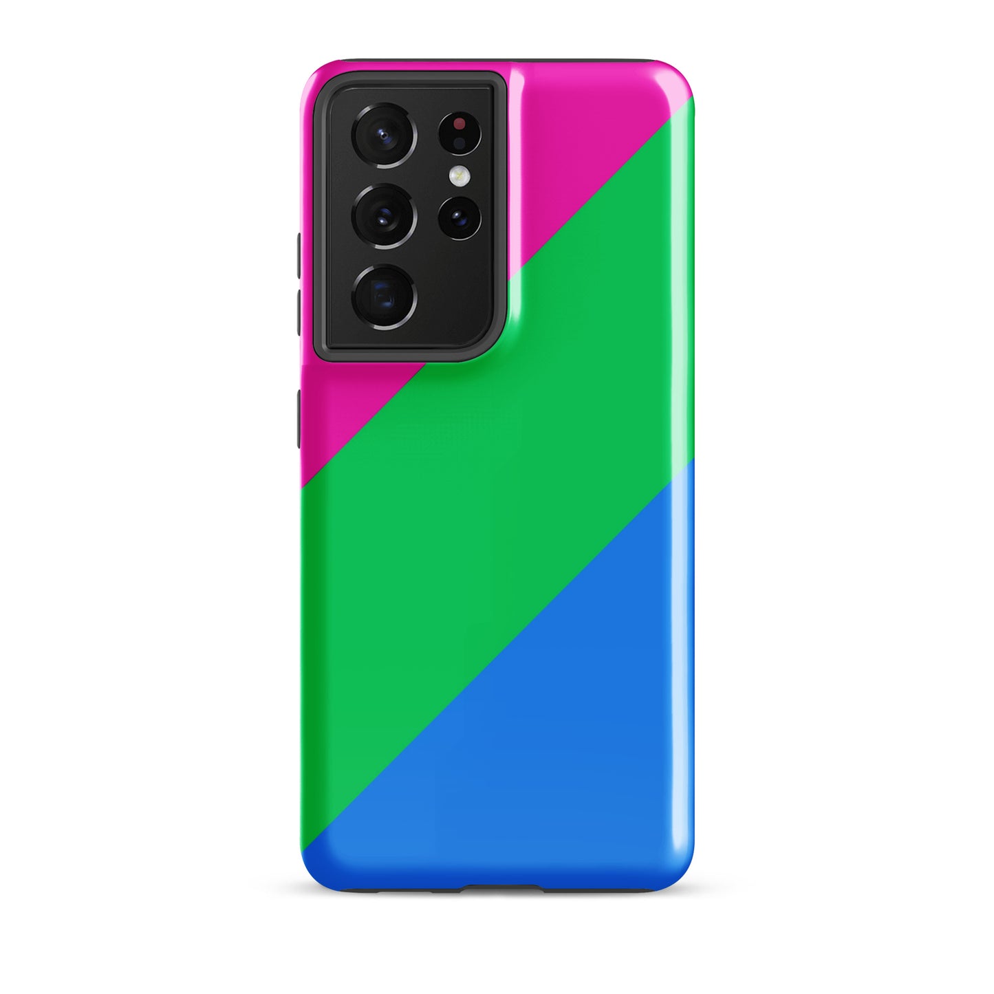 Polysexual Poly Pride Tough Cell Phone Case for Samsung Galaxy Samsung Galaxy S21 Ultra Polysexual polysexual-poly-pride-tough-cell-phone-case-for-samsung-galaxy-s21-ultra-front