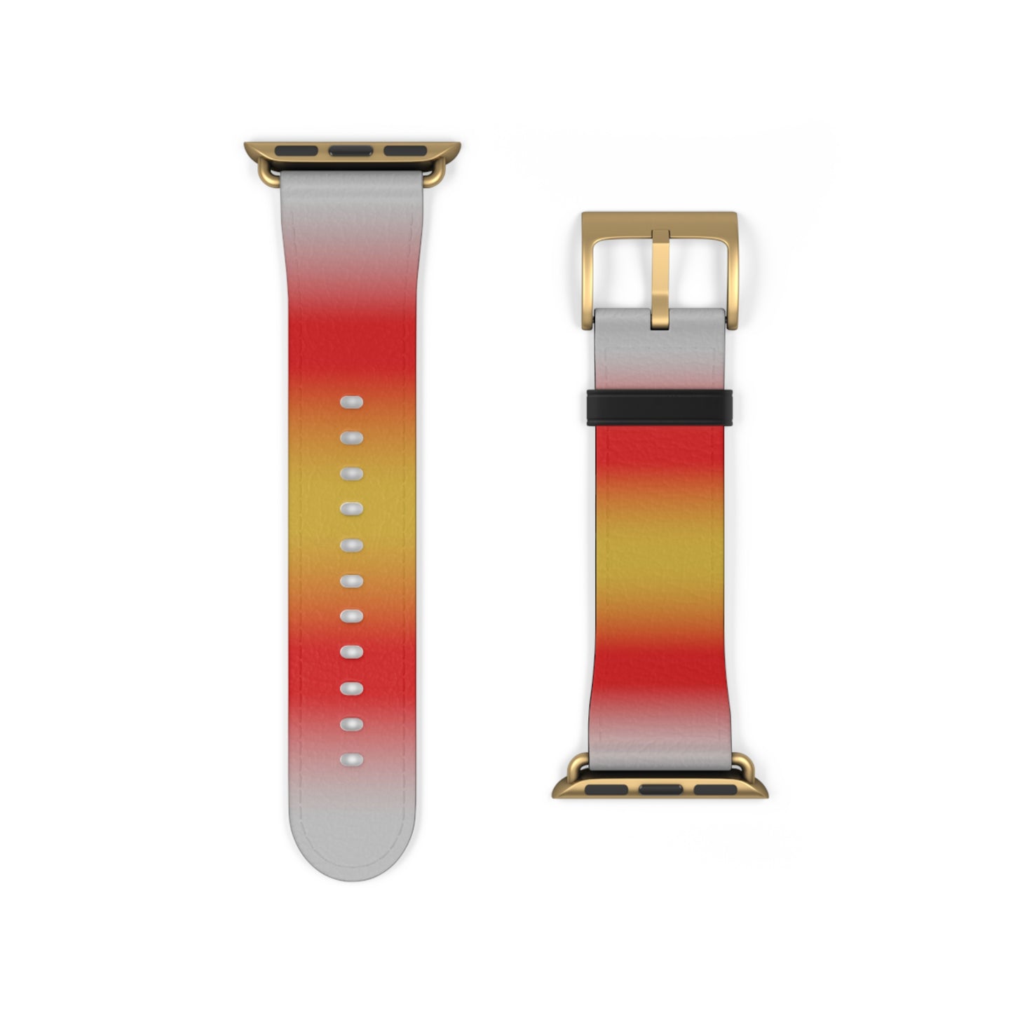Proculsexual Pride Apple Watch Band Strap In Ombre 38 - 41 mm Gold Matte