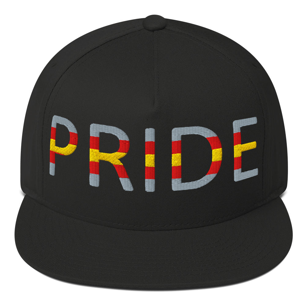 Proculsexual Pride Embroidered Snapback Baseball Cap Black Proculsexual proculsexual-pride-embroidered-snapback-baseball-cap-black-front