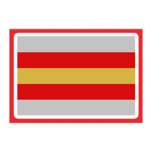 Proculsexual Pride Flag Large Sheet Stickers Proculsexual kiss-cut-sticker-sheet-white-front-655cbaa676995