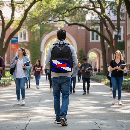 Puppy Play Pride Flag Backpack puppy-pup-play-Backpack-front