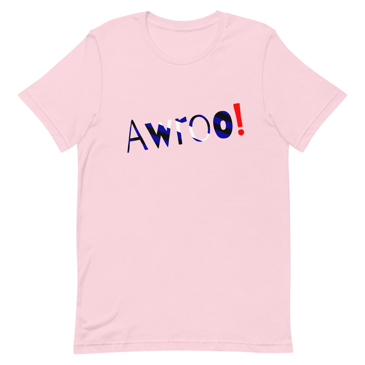 Puppy Pup Play Awroo T-shirt Soft Pink puppy-pup-play-awroo-t-shirt-pink-front