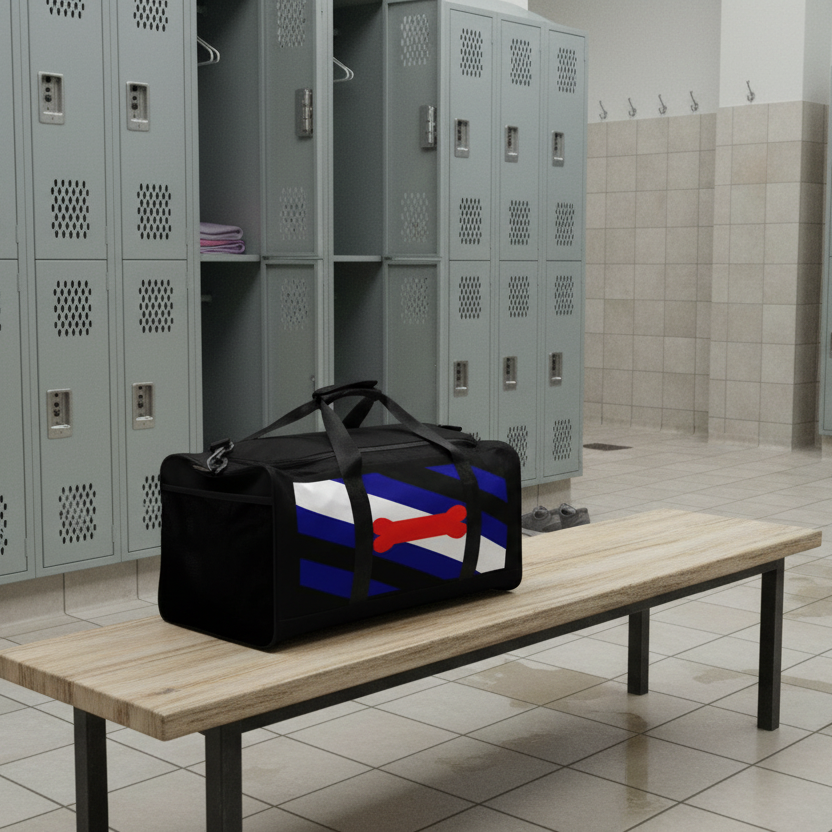 Puppy Play Pride Flag Weekender Duffel Bag puppy-pup-play-pride-flag-weekender-duffel-bag-right-front